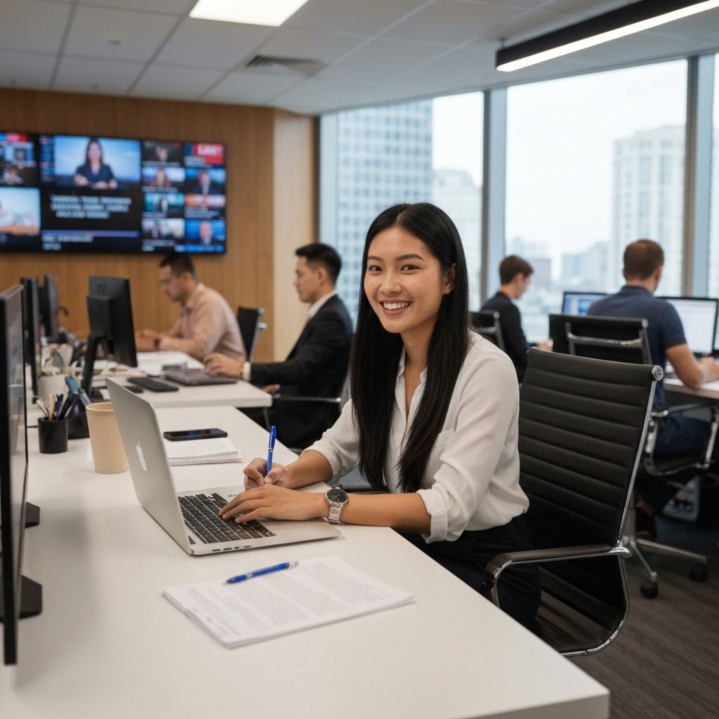 Journalist writing authentic stories